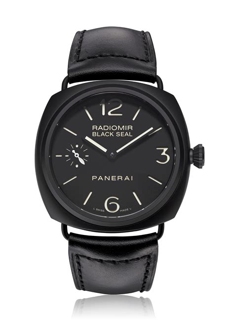 panerai pam black seal|black seal Panerai watch.